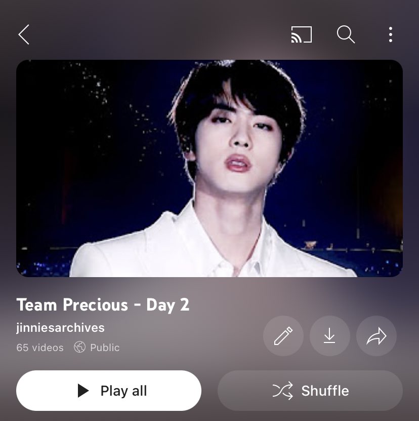 jinniesarchives's tweet photo. #JIN's MV/Live Performance next milestone:
1️⃣The Astronaut: 353,742 ➡️ 99M 🆘
2️⃣Super Tuna: 455,866 ➡️ 91M
3️⃣Epiphany: 353,426 ➡️ 124M
4️⃣Awake: 145,536 ➡️ 16M
Use playlist below to boost:
✨ #TeamShining: https://t.co/TjpgxCoT1s
❤️🩹 #TeamPrecious: https://t.co/MhPfs3KZgZ https://t.co/clxQmyJ4mC