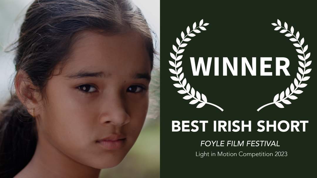 The jury at @FoyleFilm said of our film 'The Boat': '...a devastating, beautifully executed story with a cinematic style that is outstanding without compromising the quiet dignity at the heart of this film.' Blown away by this honour. Thank you, Foyle Film Festival!