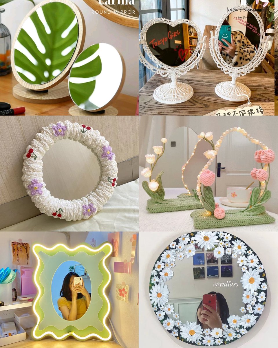 Aesthetic mirror✨

A thread~