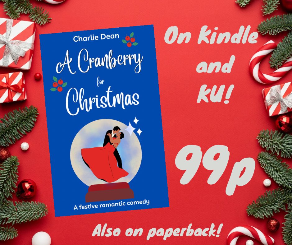 ⭐️⭐️⭐️⭐️⭐️ “Such a fun festive story that had me hooked from page one! A Cranberry for Christmas amzn.eu/d/9ErovWJ