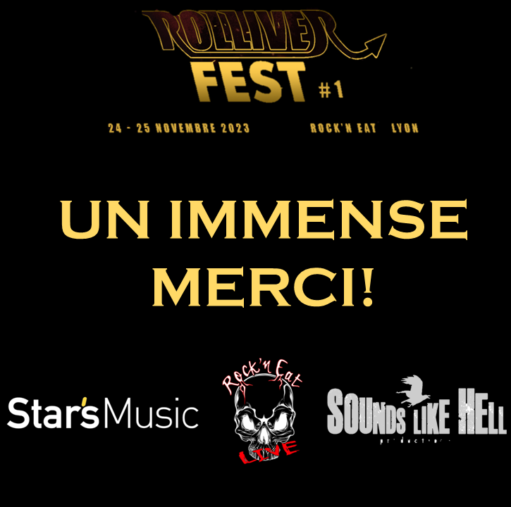 ROLLIVER5's tweet image. Un immense merci à vous pour ce formidable week-end et à très bientôt sur les prochains événements Rolliver !

P.S : Jeudi 30 Novembre c'est SKAPHOS +TERRES FROIDES + VOID TOWER || LYON (ROCK N'EAT)