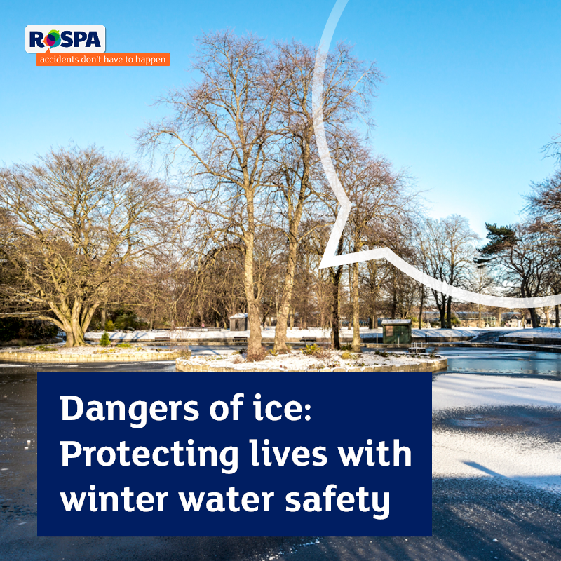 Winter's icy charm can be captivating, but beneath its surface lies a perilous hazard that should never be underestimated. In this article, we highlight the risks associated with ice and how to take the necessary precautions: rospa.com/News-and-Views… #watersafety #icesafety