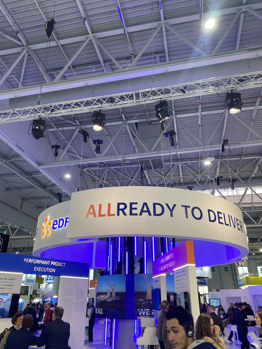 C’est parti pour 3 jours de WNE ! Retrouvez EDF avec sa gamme de réacteurs (EPR,EPR2,SMR) et son savoir-faire unique sur tout le cycle de vie du nucléaire.