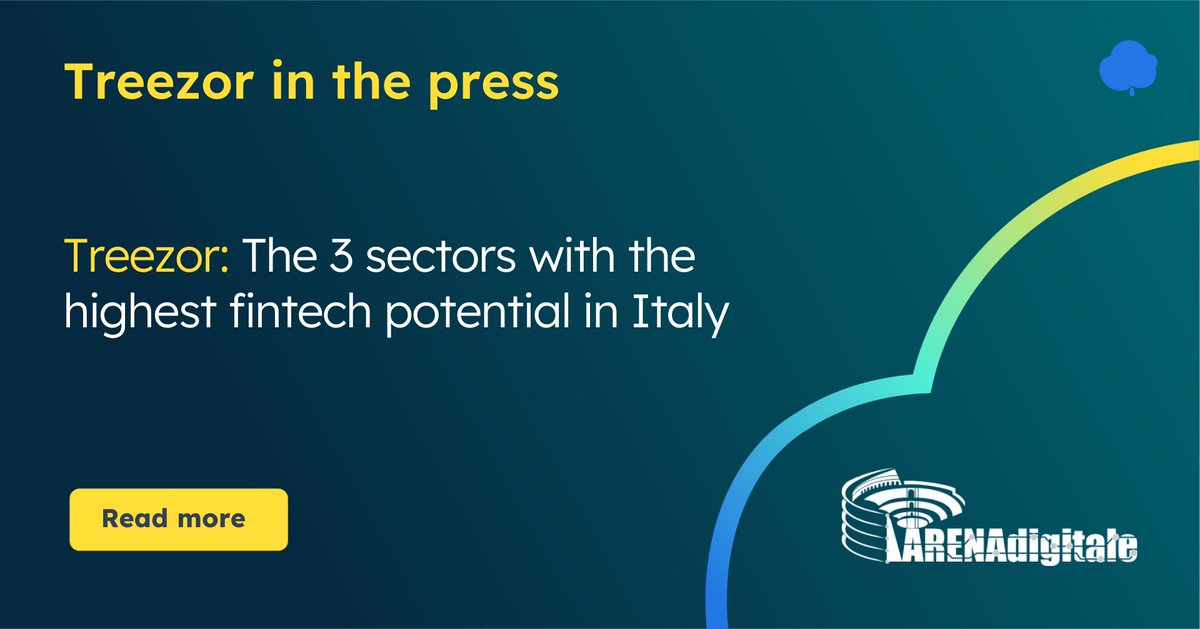 Treezor - Enable Creative Banking (@treezorbanking) on Twitter photo 🇮🇹 Explore the 3 sectors with the highest fintech potential in Italy!
📰 In this article by <a href="/ArenaDigitale/">Arena Digitale</a>, Treezor presents its analysis of the latest trends affecting the development of #EmbeddedFinance in Italy.
👉 arenadigitale.it/2023/11/22/tre… 🇮🇹 Explore the 3 sectors with the highest fintech potential in Italy!
📰 In this article by <a href="/ArenaDigitale/">Arena Digitale</a>, Treezor presents its analysis of the latest trends affecting the development of #EmbeddedFinance in Italy.
👉 arenadigitale.it/2023/11/22/tre…