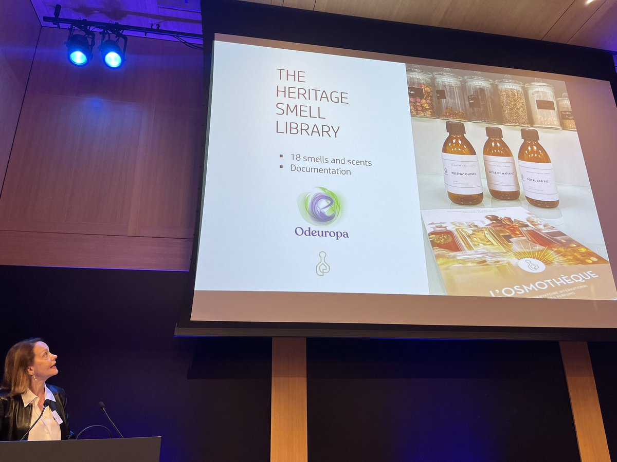 Odeuropa (@odeuropa) on Twitter photo Creating scents is one thing, storing them is another: <a href="/OsmothequeParf/">Osmotheque</a> ‘s Isabelle Chazot announces that 18 of Odeuropa’s scents will be archived in the Heritage Smell Library #SmellCultureFair Creating scents is one thing, storing them is another: <a href="/OsmothequeParf/">Osmotheque</a> ‘s Isabelle Chazot announces that 18 of Odeuropa’s scents will be archived in the Heritage Smell Library #SmellCultureFair
