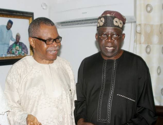 adamugarba's tweet photo. “You hired me in Mobil, an oil company when i needed it the most, and you stood by me to do well. I do sincerely appreciate and will never forget.

Years after, God gave me the opportunity to be the President my country, Africa’s largest oil producer, I in turn hired you to chair the board of my country’s largest oil company, the NNPCL”

Such is the case between President Tinubu and Chief Pius Akinyelure.
Only true son of his parents keeps his trusts, relationships and honors all the goods done to him with good.

President Tinubu keeps his promises, relationships and engagement. He is a true child of destiny.

I learnt a great lesson here.

May God bless Bola Ahmed Tinubu, President of the Federal Republic of Nigeria.