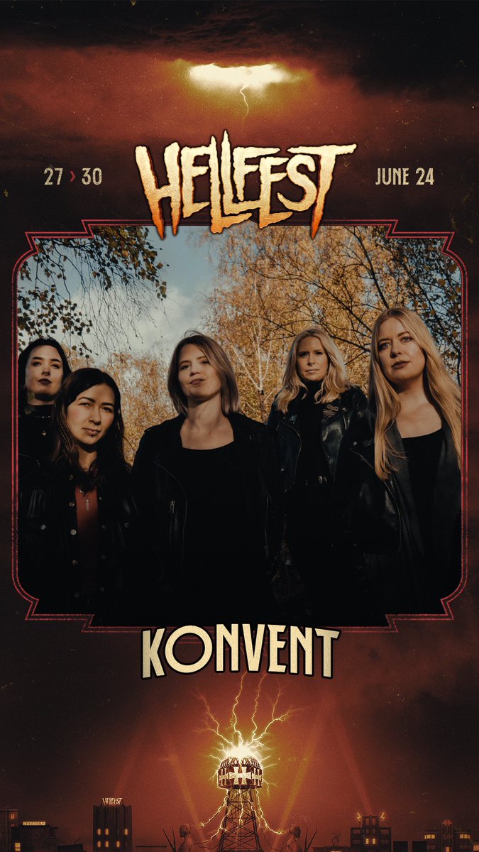 🇫🇷 France! Finally! 🇫🇷

We are playing the legendary Hellfest Open Air Festival next summer! 🖤

Hyped for this!!

#doom #deathdoom #hellfestopenair #konventband