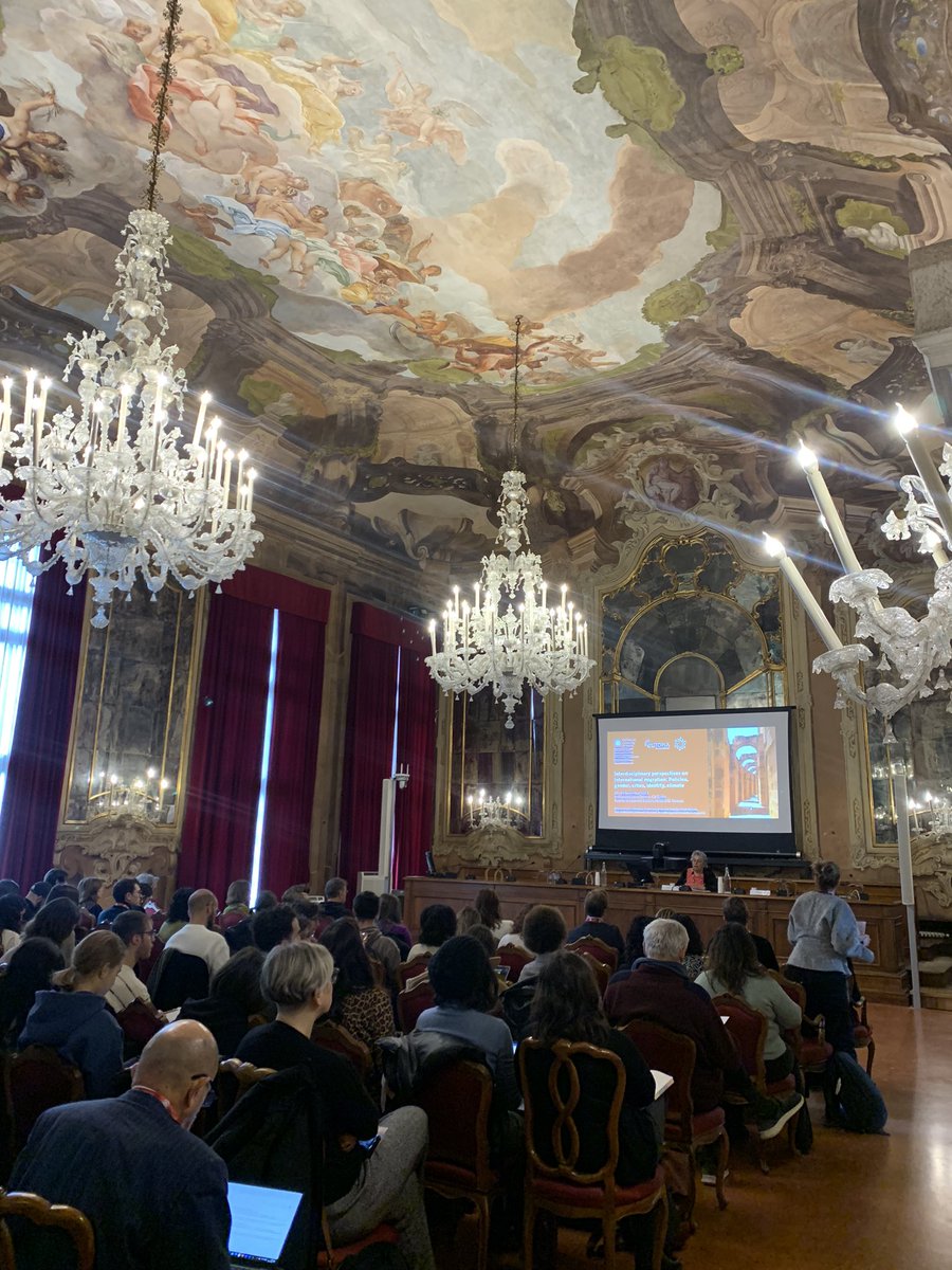 Interpim_venice's tweet photo. Let’s get start!

Conference “Interdisciplinary perspectives on international migration: Policies, gender, cities, identity, climate” https://t.co/sCl26gHbX2