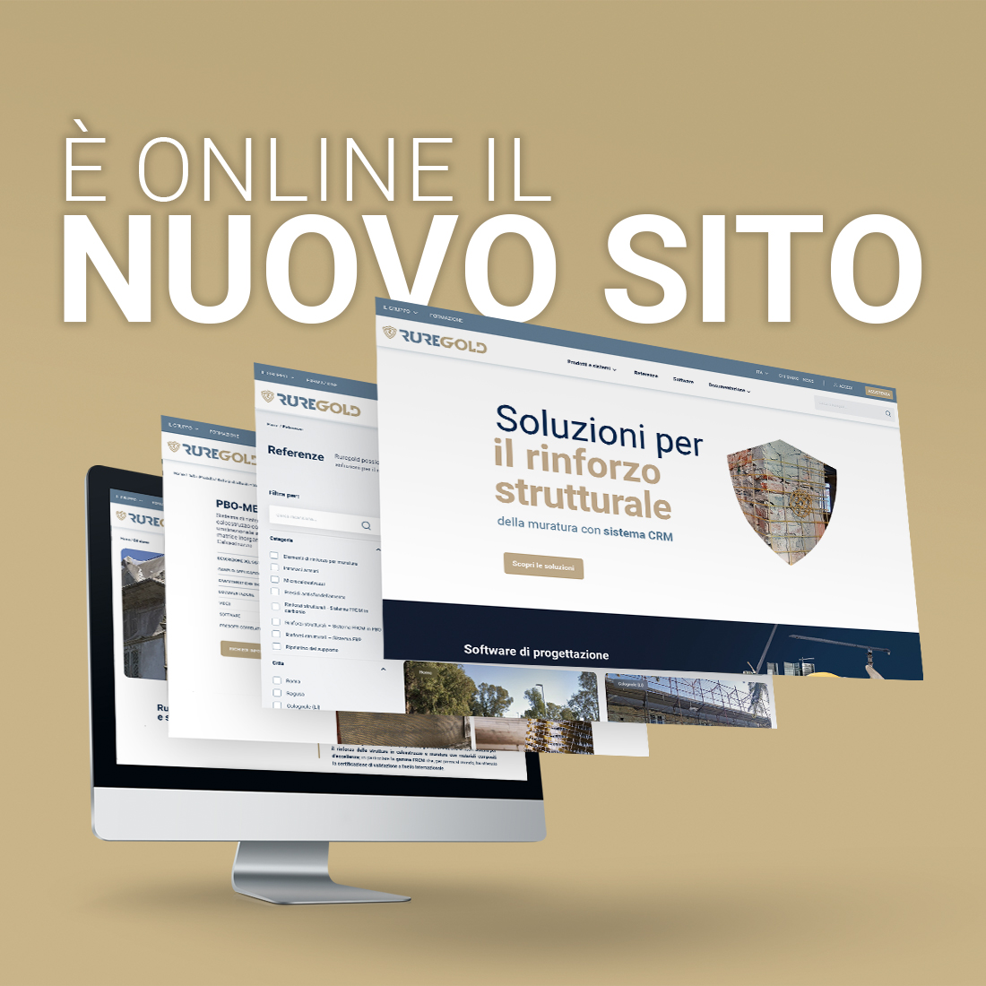 Laterlite_Spa's tweet photo. 🆕Avete visto il nuovo sito #Ruregold? Nuova veste grafica, nuovi contenuti e nuove features utilissime per i #progettisti! https://t.co/uJPkAGgVdG 👉Create il vostro profilo utente per utilizzare i #software di progettazione gratuiti! 
#NewWebsite #laterlite #rinforzostrutturale https://t.co/2K27q3ZU1q