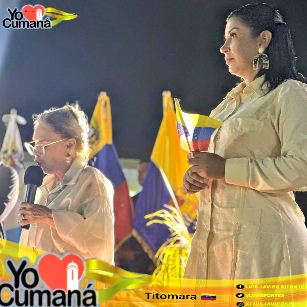 YO❤️CUMANÁ | #28Nov  #oriele 
📢 || Actividades desde  #Cumaná Edo  #Sucre En Acto Protocolar, con el Gobernador, alcalde <a href="/lossifontes/">LUIS JAVIER SIFONTES</a> y primera combatiente @FermariOrtega
Conmemoración de los 508 Años de la ciudad  #Titomara