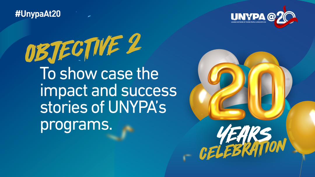 It's finally here! Get your dancing 
shoes on and get ready to rejoice 
and tell powerful stories as we
 light up the fire,And see the success stories of UNYPA.
#UnypaAt20