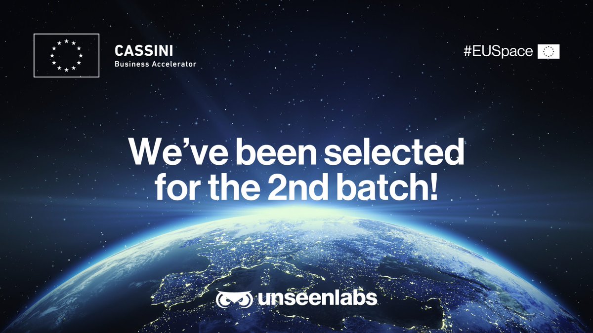 🚀Honored to join the 2nd batch of the CASSINI Business Accelerator! This program unlocks doors to new territories, solidifying our role as leader in space-based RF detection. This accelerator will propel our business forward! 
+ info: cassini.eu/accelerator/ #cassiniEU #EUSpace