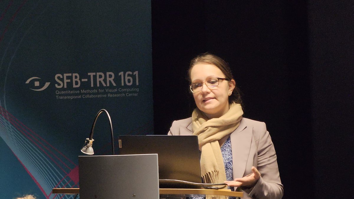 SFB-TRR 161 (@sfbtrr161) on Twitter photo <a href="/AlinaRoitberg/">Alina Roitberg🇺🇦</a> talks about “Quantifying and Addressing Domain and Context Shift in Visual Perception of Humans and Scenes“ in our second talk of the day at the #sfbtrr161 status seminar in Stuttgart. Thanks for sharing your ideas with us! <a href="/AlinaRoitberg/">Alina Roitberg🇺🇦</a> talks about “Quantifying and Addressing Domain and Context Shift in Visual Perception of Humans and Scenes“ in our second talk of the day at the #sfbtrr161 status seminar in Stuttgart. Thanks for sharing your ideas with us!