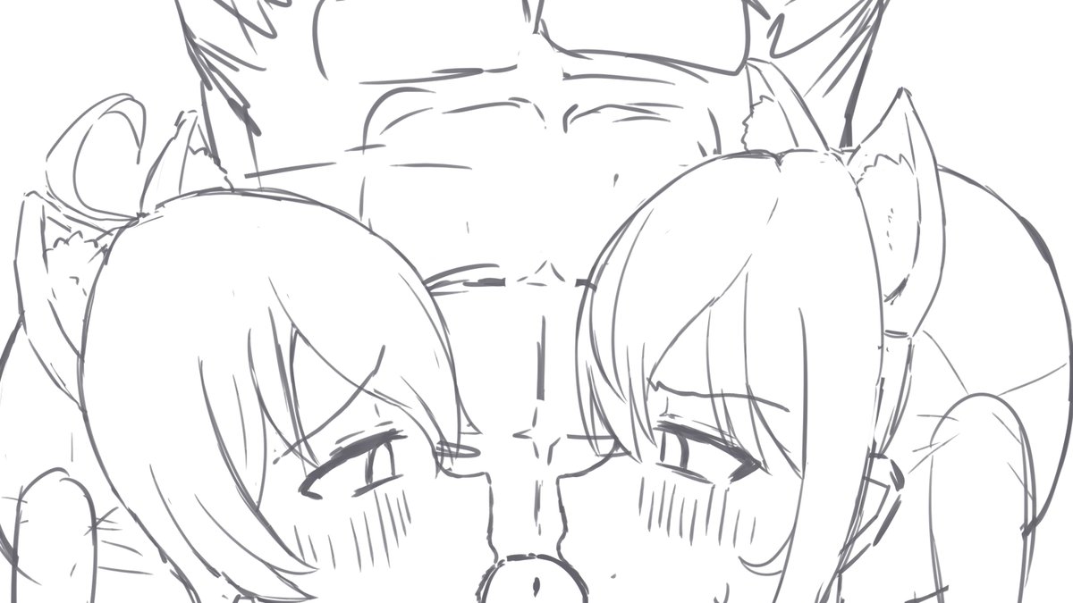 こいつ…冬コミ原稿がやばってのにまた新規絵で作画コストかかるもん描いてやがる… 