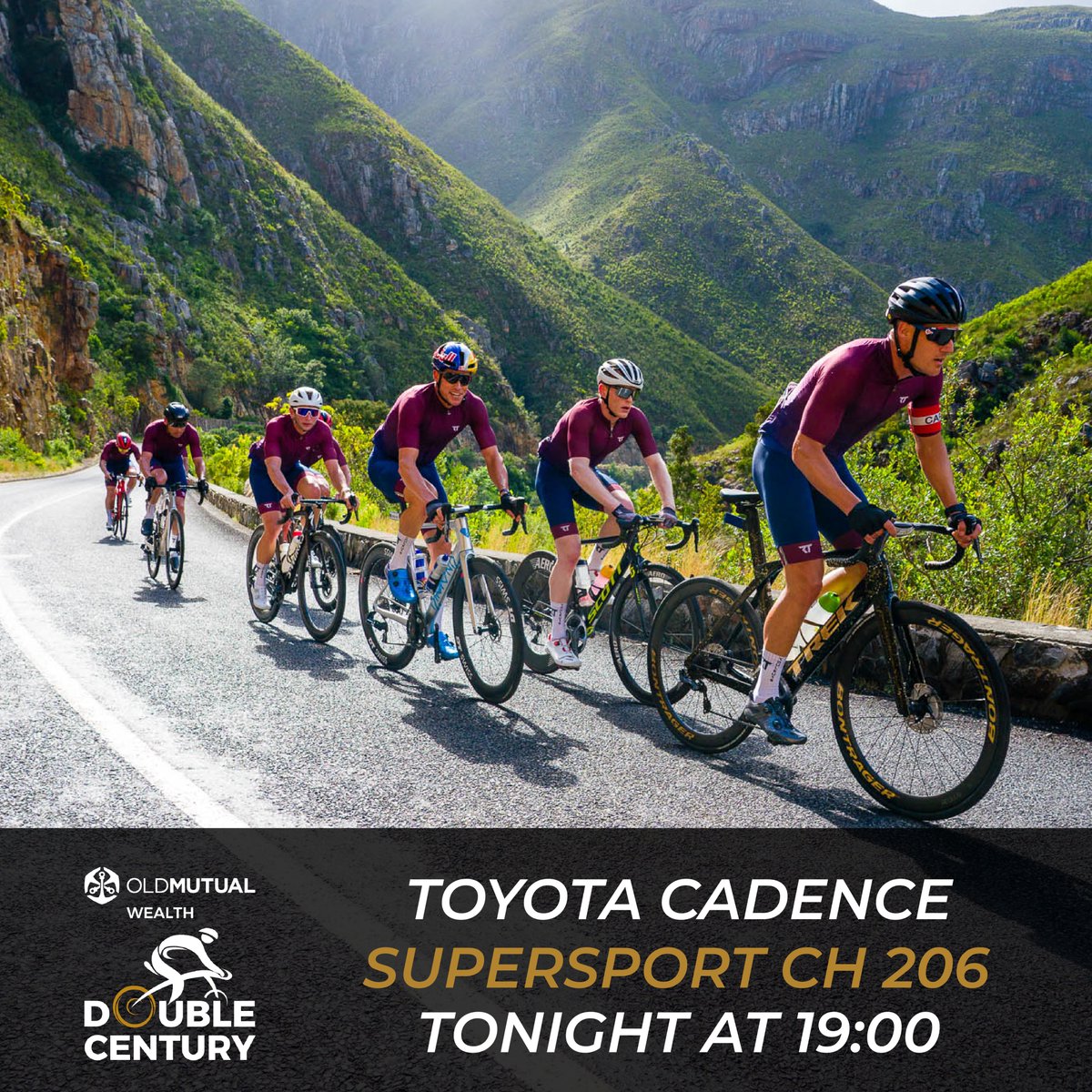 Catch the highlights of the 2023 Old Mutual Wealth Double Century tonight (Tuesday, 28 November) at 19h00 on Toyota Cadence, SuperSport channel 206 on DSTV.

#OldMutualWealthDC #OMWDC #FurtherTogether
