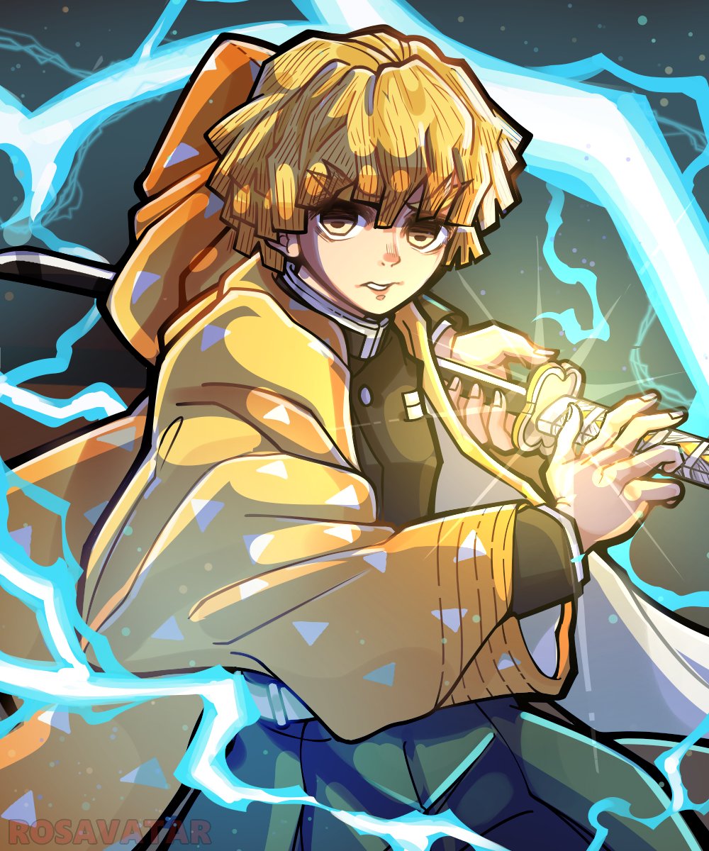 Zenitsu Agatsuma ⚡️
Thunder Breathing, first form, Thunderclap & Flash!

[ #demonslayer #zenitsuagatsuma #kimetsunoyaiba #kny ]