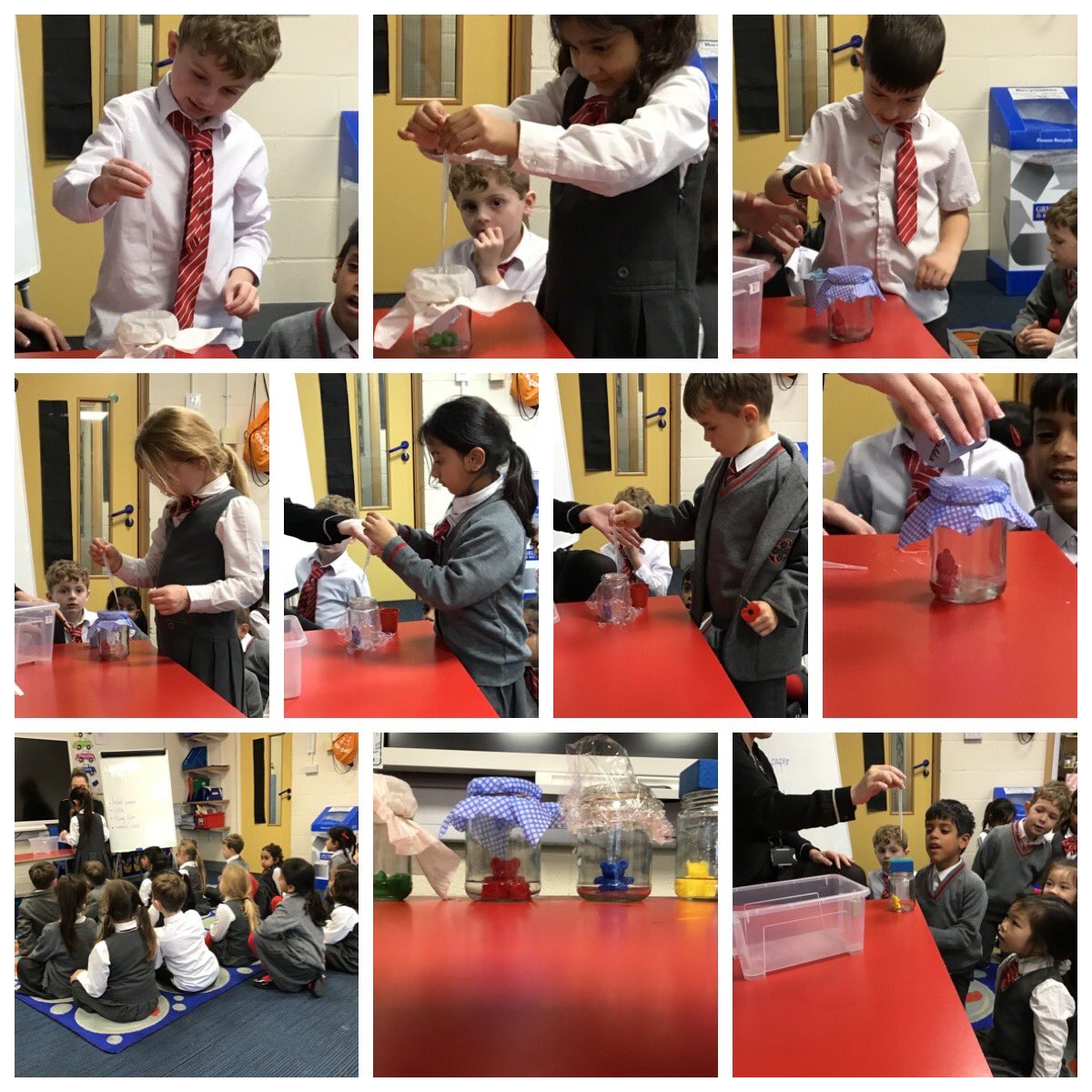 BGS_LowerSch's tweet image. In science #BGS_Yr1 have been investigating the properties of different materials in order to make the best umbrella for our teddies. We now know we need something light and waterproof!  @BGS_ScienceDpt #drips #experiment #data #analysis
