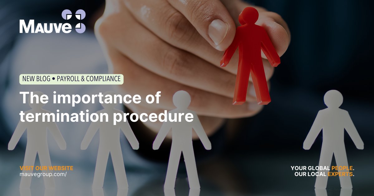 MauveGroup's tweet image. NEW BLOG | Even corporate giants can suffer from #terminating #employees incorrectly. Read on, to discover how best to avoid the pitfalls and ensure #compliance at every step of the #recruitment process, as part of your business' #GlobalExpansion: ow.ly/Pqfz50QbAcJ