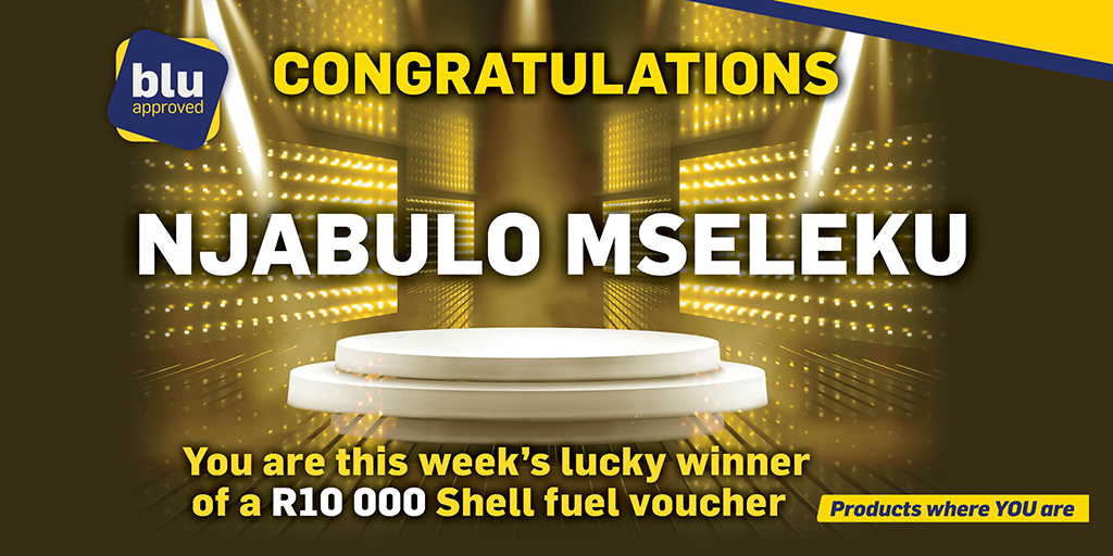 We're about make someone's day! 

This week’s #FuelMyFriday winner is Njabulo Mseleku! 

Major congratulations Njabulo Mseleku!

Let us make your day too. You could win a R10,000 Shell fuel voucher courtesy of MTN’s Everyday Recharge giveaway by following these easy steps

-Head…
