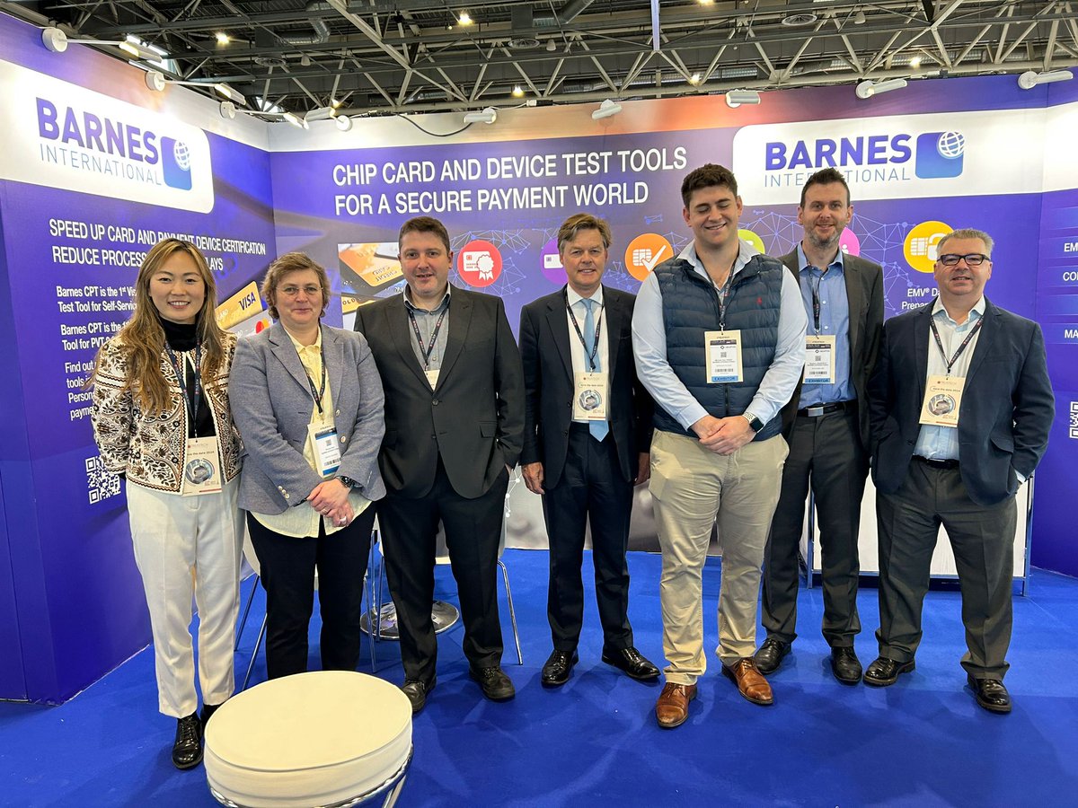 BarnesTest (@barnes_test) on Twitter photo ⌛ TRUSTECH ⌛
Day 1!
If you're at <a href="/TRUSTECH/">TRUST TECHNOLOGY</a> Event, please come by and visit us at booth #C015 😊
#trustech2023 #barnesinternational #barnes #payments #security
#fintech #banking #emv ⌛ TRUSTECH ⌛
Day 1!
If you're at <a href="/TRUSTECH/">TRUST TECHNOLOGY</a> Event, please come by and visit us at booth #C015 😊
#trustech2023 #barnesinternational #barnes #payments #security
#fintech #banking #emv