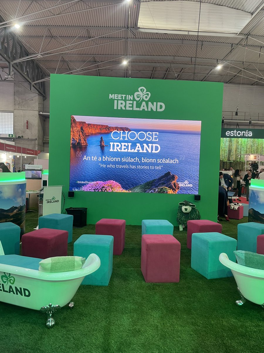 Looking forward to a great week ahead promoting @LyrathEstate with team Ireland @IBTMevents in Barcelona. Sharing the week with @Ann_Shanahan & @KCCKillarney #makeitireland #meetinireland #ibtmworld #ibtm2023 @Failte_Ireland @MeetInIreland @LoveKilkenny