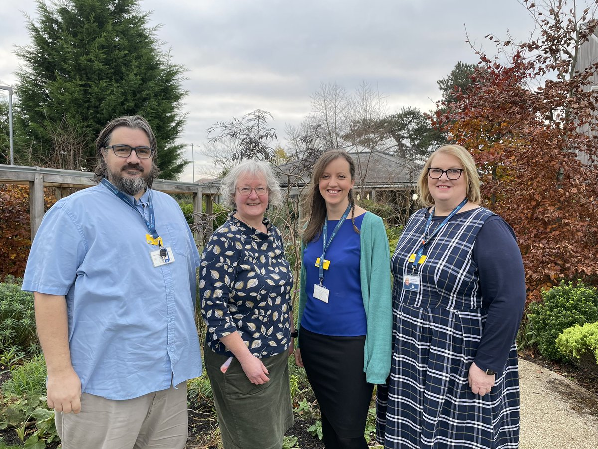 Here are some of the @stpetershospice team that are delivering the <a href="/hospiceuk/">Hospice UK</a> Prison Grant providing palliative, end-of-life, and bereavement training to local prison staff. Many thanks to the Linder Foundation for enabling this hugely valuable opportunity. #hospice