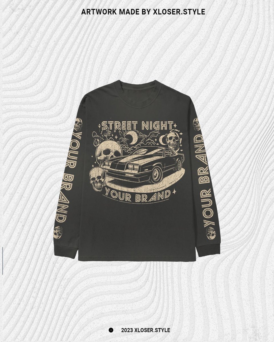 Design for sale🚀
“street night”10

You will get:
- Personal or commercial use
- Text & color can be change
- PNG/JPG/PSD/PDF
- High resolution 300 ppi

DM for order & question
#graphictees #vintagetee #streetwearbrand #clothingdesign #designforsale #tshirtdesign #customdesign