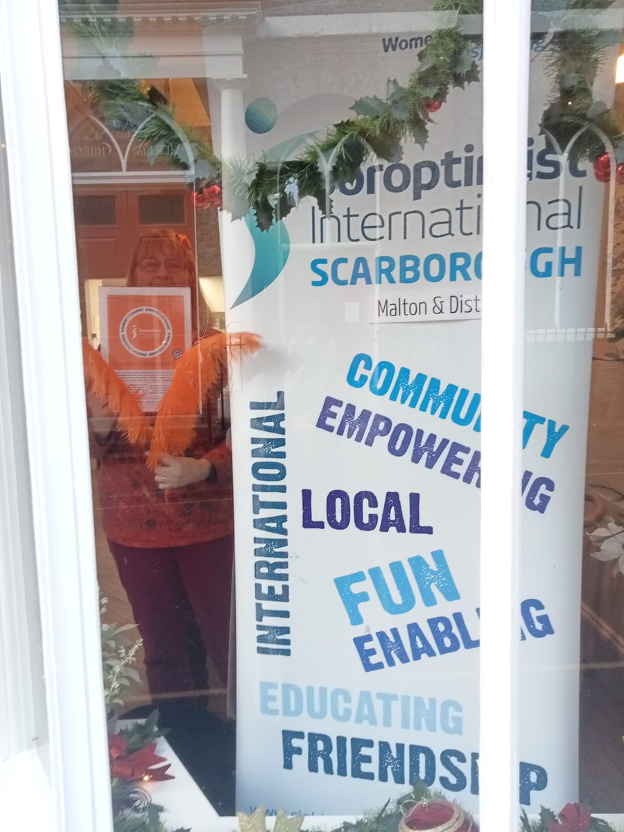 SiScarborough's tweet photo. Day 4:#OrangeTheWorld #soroptimistinternational #16DaysOfActivismAgainstGenderBasedViolence #wiredforchange Club are holding four pop-up Orange Cafes in #16days. Yesterday, we were at The Kingfisher Cafe, Malton, a Camphill Village Trust cafe https://t.co/SfIssu3VI4