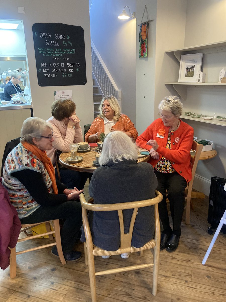 SiScarborough's tweet photo. Day 4:#OrangeTheWorld #soroptimistinternational #16DaysOfActivismAgainstGenderBasedViolence #wiredforchange Club are holding four pop-up Orange Cafes in #16days. Yesterday, we were at The Kingfisher Cafe, Malton, a Camphill Village Trust cafe https://t.co/SfIssu3VI4