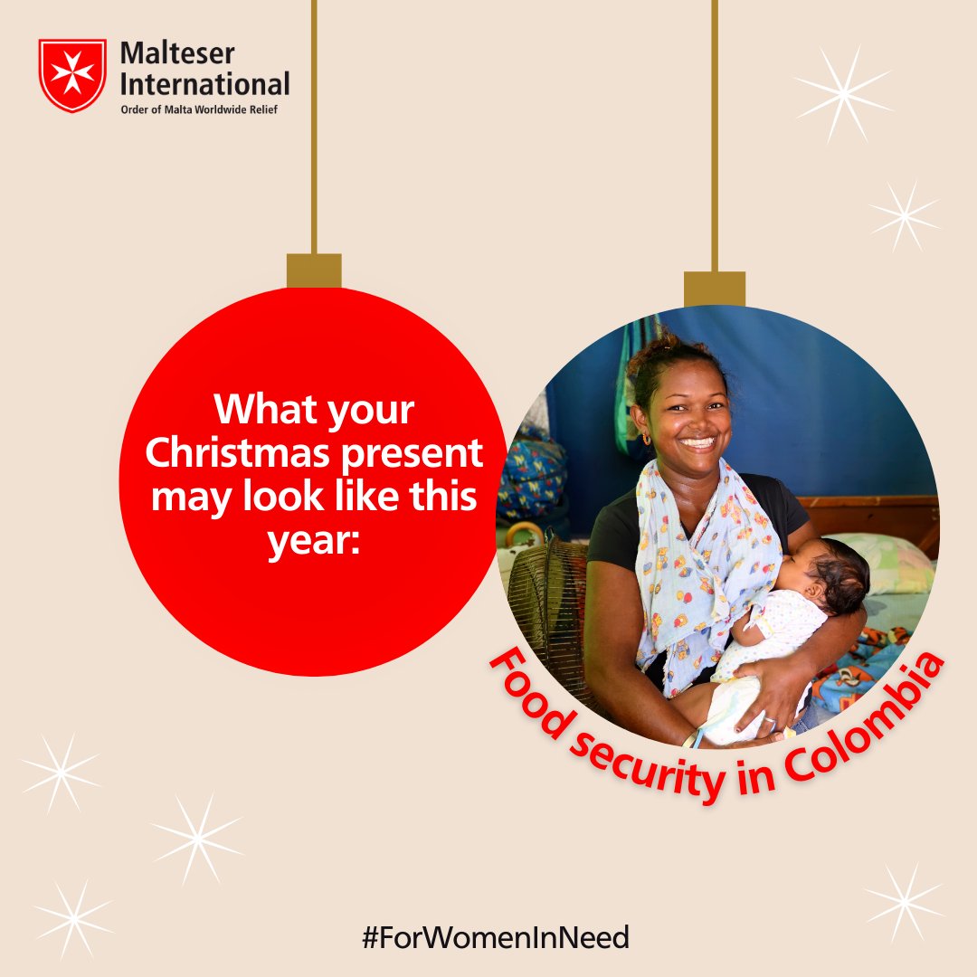 MalteserInt's tweet photo. In #Colombia, we are dedicated to ensuring #FoodSecurity for children, pregnant women, and breastfeeding mothers. With only β¬25, you can provide supplementary food for children in Colombia for one month. πDonate now: https://t.co/qCE4PEZzJ6 #DonationTuesday #ForWomenInNeed https://t.co/l9RnGXokEl