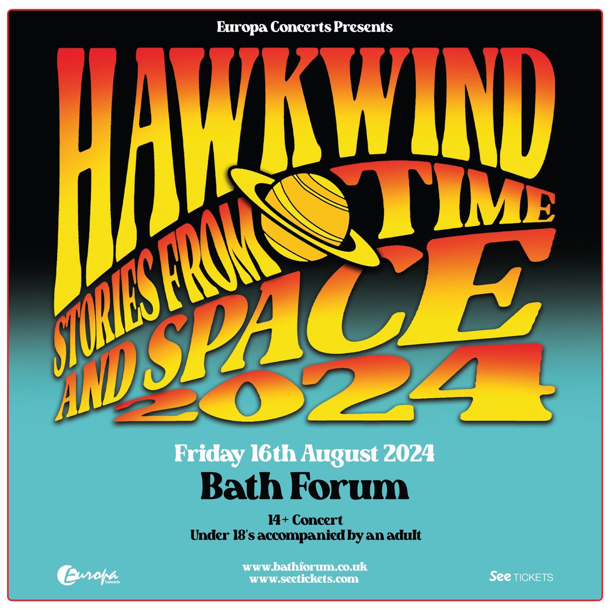 HawkwindHQ's tweet photo. A couple more shows for the diary 😎 

Tickets on sale from 9am Friday 1st Dec
https://t.co/b3sz5UO8Qv
https://t.co/FvGqZhtoDC https://t.co/wESfrogwHF