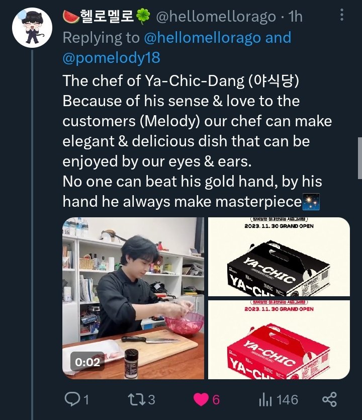 projenfroze's tweet photo. And Melody as a Marketing Team/Business Owner💅

LMAO Melody and their story teller ability 😭✊🏻 https://t.co/fyHG7arqkB