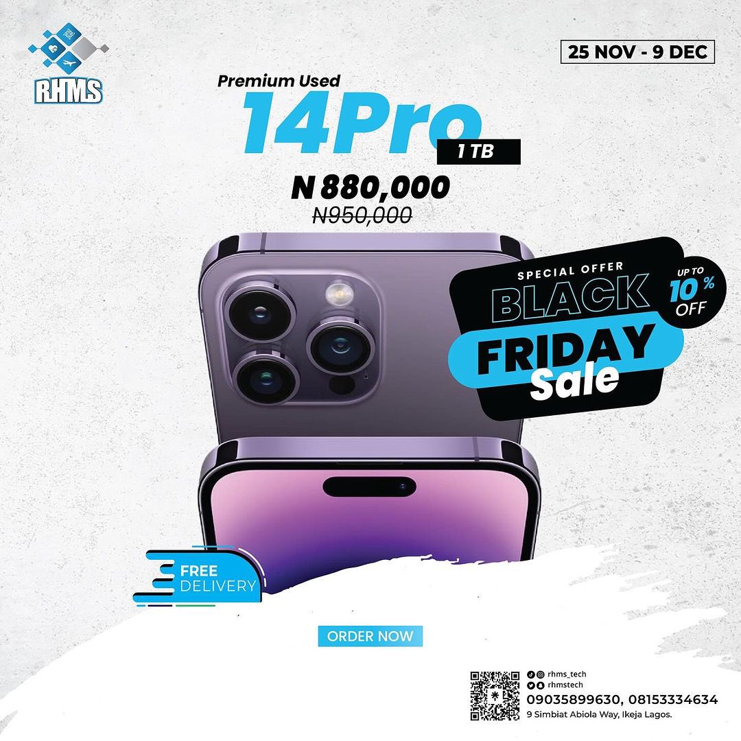 rhmstech's tweet photo. Brand New iPhone 13 128gb Chip Unlocked
Price: N445,000
Offer Valid from Nov 25 - Dec 9
RHMS pay for value pay for peace of mind!!!
#Odumodu#Unilag#Tacha#Oba of Benin#Helen Paul#Oba of Lagos#Israel DMW#Duncan Mighty#Ankara Messi#Gist Lover#Aunty Esther#LASU# https://t.co/TwMPAaqd4m