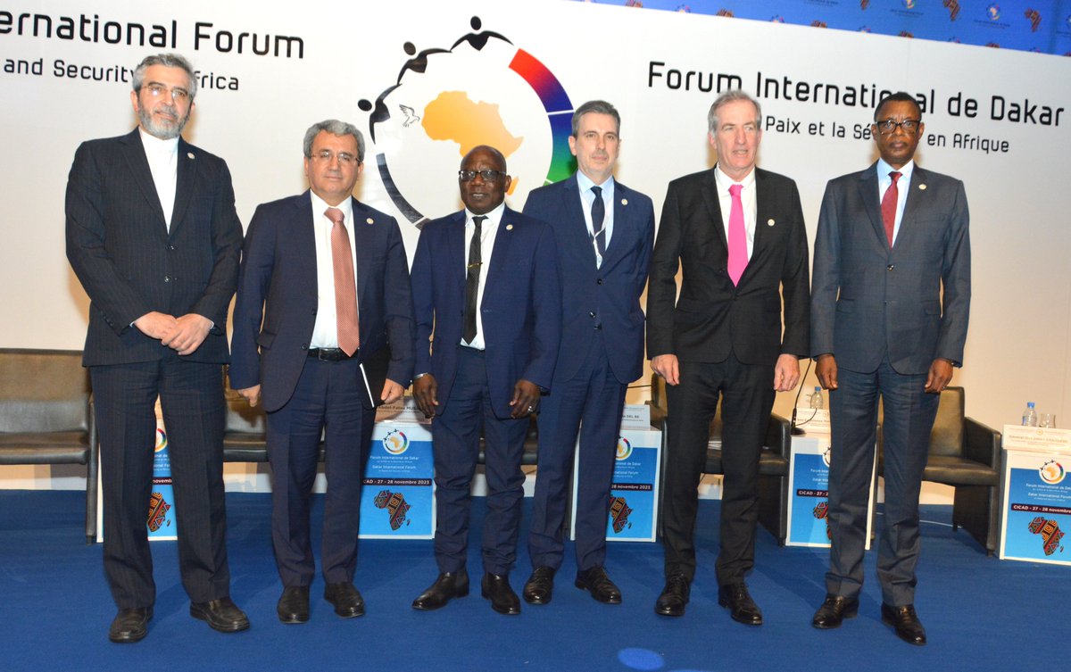 RwandaMFA's tweet image. Minister of State @KabarebeJames participated in the 9th edition of the Dakar International Forum on Peace and Security in Africa. He emphasized the need for continental unity to address the escalating security threats. #FDD2023

🔗Read the full statement: bit.ly/3QX24bt