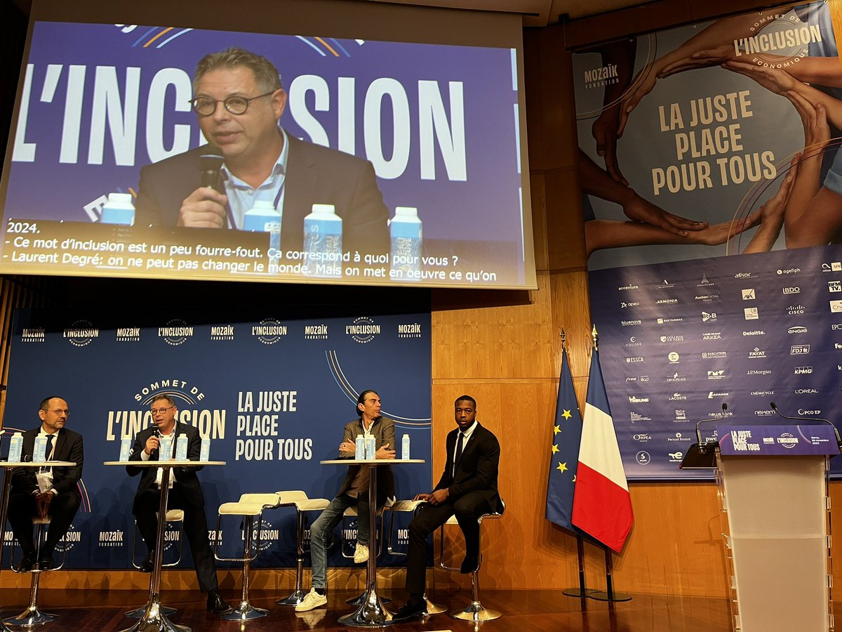 En direct du <a href="/SommetInclusion/">Sommet de l’Inclusion Économique</a>. Jeux Olympiques et Paralympiques 2024 : derrière la promesse de l’inclusion, quelle réalité ? 

<a href="/ManifesteInclu1/">Manifeste Inclusion</a>