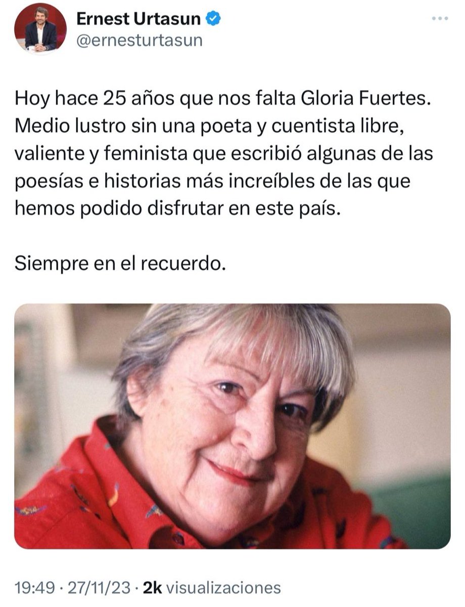 FrayJosepho's tweet image. 25 años son medio lustro. Ernest Urtasun, ministro de Cultura del Gobierno de Sánchez.