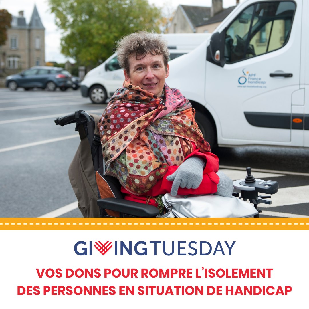 #GivingTuesday Et si vous nous aidiez à renforcer nos actions pour rompre l'isolement des personnes en situation de #handicap, comme nos bus solidaires pour aller à leur rencontre dans les villes et villages reculés ?

💝 J'agis, je fais un don ➡️bit.ly/3QQM8aQ