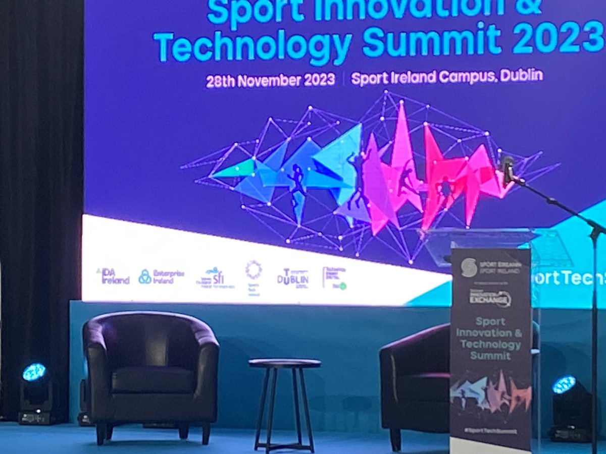 AimeeWilliamsIE's tweet photo. What a fantastic venue and set up for the inaugural @sportireland #SportTechSummit event in the National Indoor Arena, looking forward to the amazing line up of speakers #whyireland https://t.co/lEdrXTkBy2
