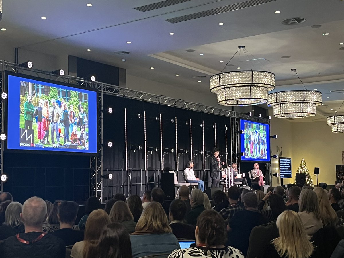 musicmarkuk's tweet photo. @dcoplin Day 2 of the #MMConference23 has kicked off!

Our first session of the day on Young People as active participants in leading and shaping music is taking place in the ballroom 🌟 https://t.co/ZF7ZSvgtKN
