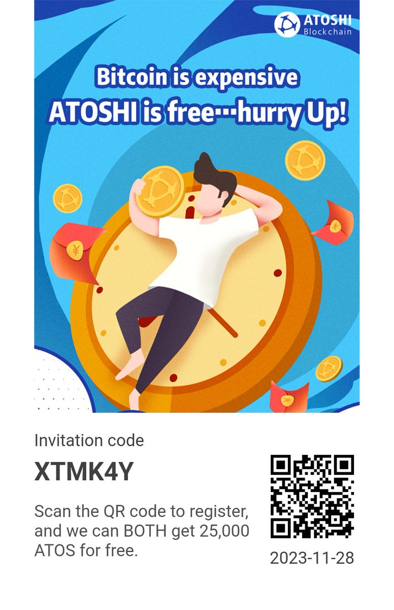 WaiLwin84's tweet photo. Hey. I just received the USDT rewards from Atoshi Global. It is a great project with good rewards. You may try it. Click on the link below to register, you may collect USDT converting rewards also.  
 https://t.co/VTYSyijTRB
 #AtoshiGlobal #AtoshiRewards https://t.co/pi3v5uULXH