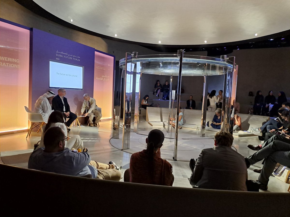 Martin Müller (@docteurmuller) on Twitter photo The future will be cultural! Looking very much forward to this particular session at the Dubai Future Forum <a href="/DubaiFuture/">Dubai Future Foundation</a> The future will be cultural! Looking very much forward to this particular session at the Dubai Future Forum <a href="/DubaiFuture/">Dubai Future Foundation</a>