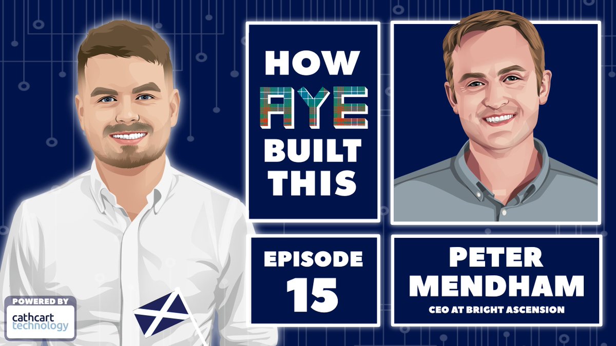 CathcartRecruit's tweet photo. Episode 15 of How AYE Built This is live on Spotify! 📲🎧

On the podcast, Jack Steven sits down with Peter Mendham, CEO of @BrightAscension.

Don’t miss the latest episode – click the link to watch now ⬇

https://t.co/66SdjjiaMc

#howayebuiltthis #podcast #technology https://t.co/EEtpoKx2jr