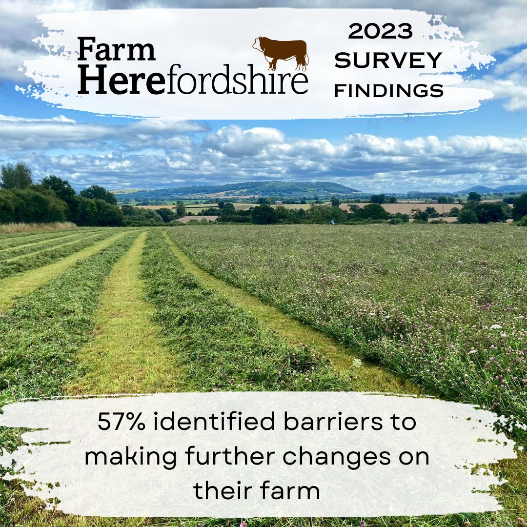 Increased awareness of phosphate issues locally in respondents, see more.. farmherefordshire.co.uk/?p=1759 @TheAHDB @clamidlands @EnvAgencyMids @HfdsCouncil @Hfds_RuralHub @HerefordshireWT @NE_WestMids @NFUHfds @WUFoundation @WyeValleyNL #Herefordshire #RiverWye #Farming #Wye #meadows