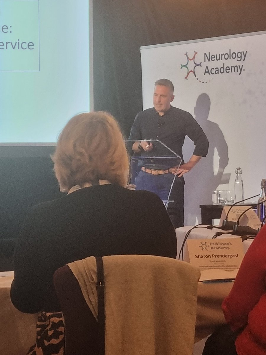 Dr Ed Richfield discussing #Palliative care at #Parkinsons MasterClass <a href="/TheNeuroAcademy/">Neurology Academy</a>