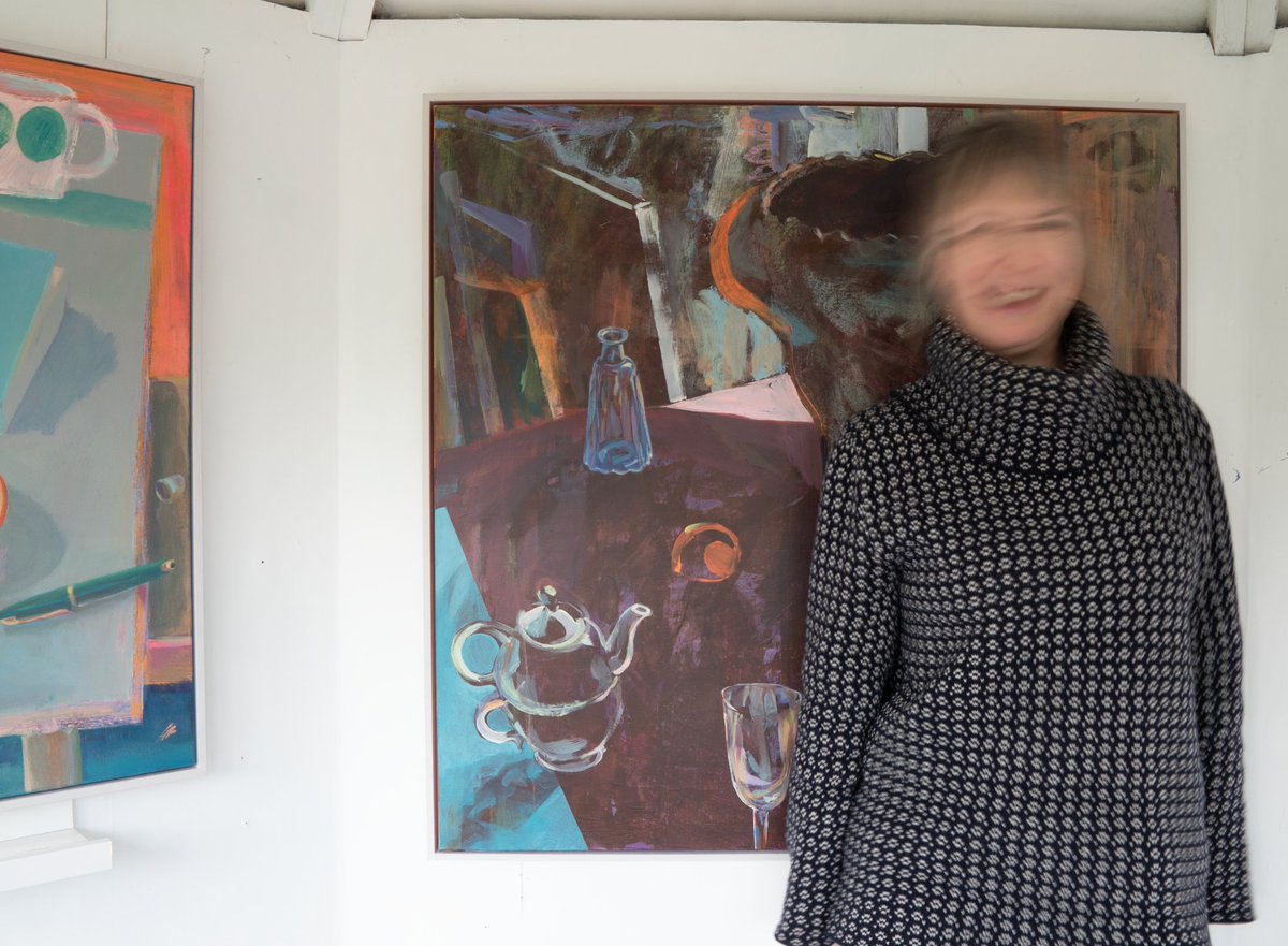 There's a lot of new painting in my shop over at gabriellabuckingham.com All for sale ... plus I have new art prints that you can order framed :)  This is my Francis Bacon self portrait !