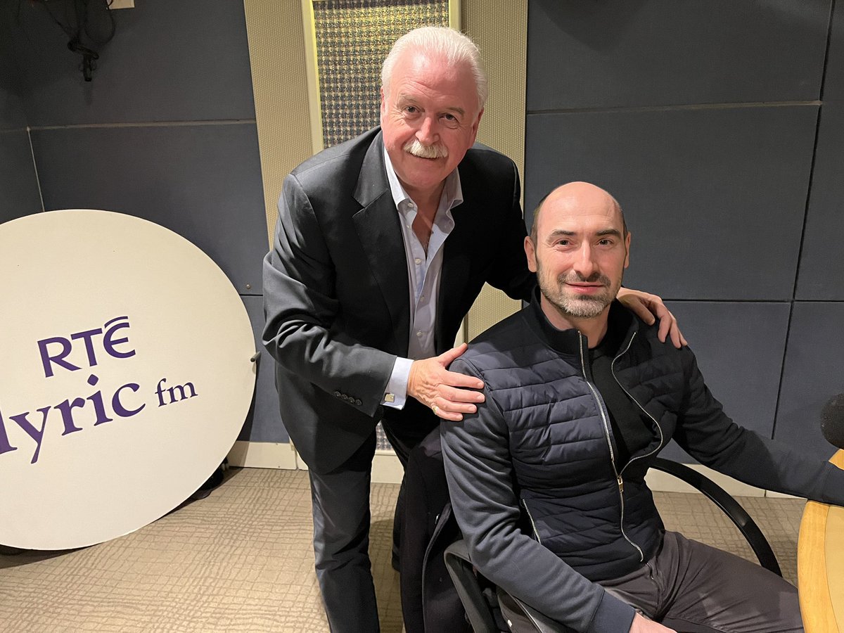 Lovely to chat with @whelanpp of @IrishBaroque today about their upcoming Messiah performances in @NatOperaHouse and St. Patrick’s Carhedral @RTElyricfm
