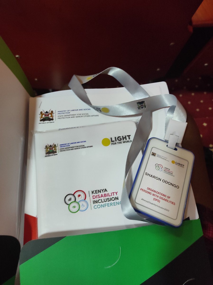 Honored to attend the kenya #DisabilityConference2023. A shout out to all organisations and stakeholders working extra hard to see the inclusion agenda achieved. 
#Inclusionchampion
#Disabiltytotheworld
#Leavenoonebehind
#Nothingforuswithoutus