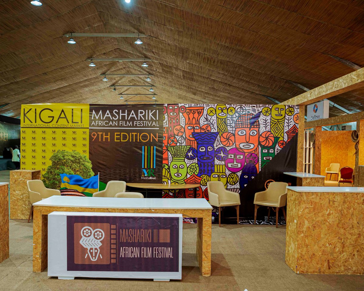 MashaRket's tweet image. The Stage is Set!!
Welcome to MashaRket Kigali International Content Market.💫🥳
DAY 1
Exhibitors in the house
@MashaRket @MasharikiFest @startimes @IGIHE @Durbanfilmmart @kwetufilminstitute @mainefilmcentre @rwandafilmoffice @ugandafilmassociatio
 #masharikifest #allset
