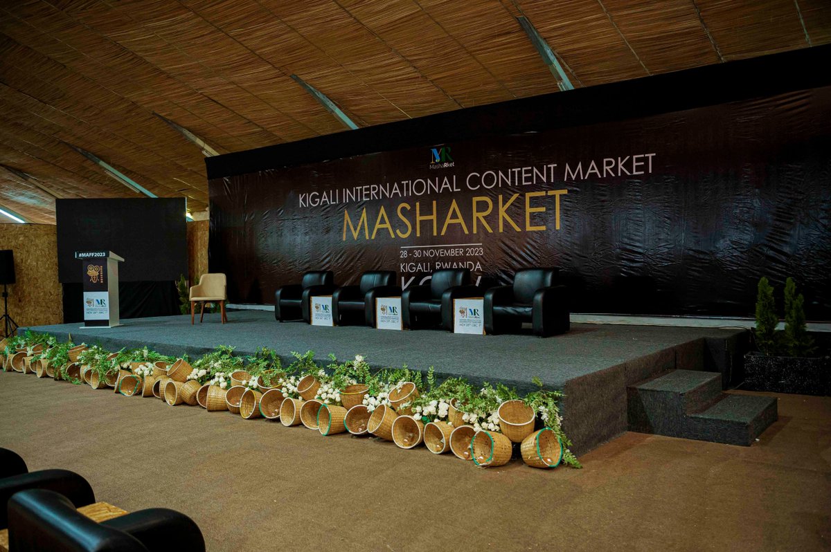 MashaRket's tweet image. The Stage is Set!!
Welcome to MashaRket Kigali International Content Market.💫🥳
DAY 1
Exhibitors in the house
@MashaRket @MasharikiFest @startimes @IGIHE @Durbanfilmmart @kwetufilminstitute @mainefilmcentre @rwandafilmoffice @ugandafilmassociatio
 #masharikifest #allset