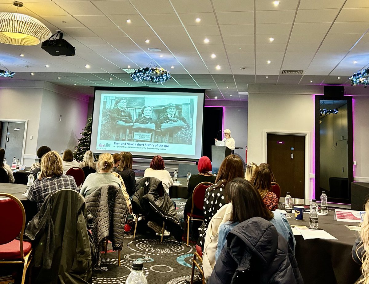 National District Nurses Conference 2023 - The past. The present. The future. Opening by ⁦@CrystalOldman⁩ ⁦@TheQNI⁩ ⁦@johnunsworth10⁩ 💙⁦@teamCNO_⁩ ⁦@kstorey63⁩